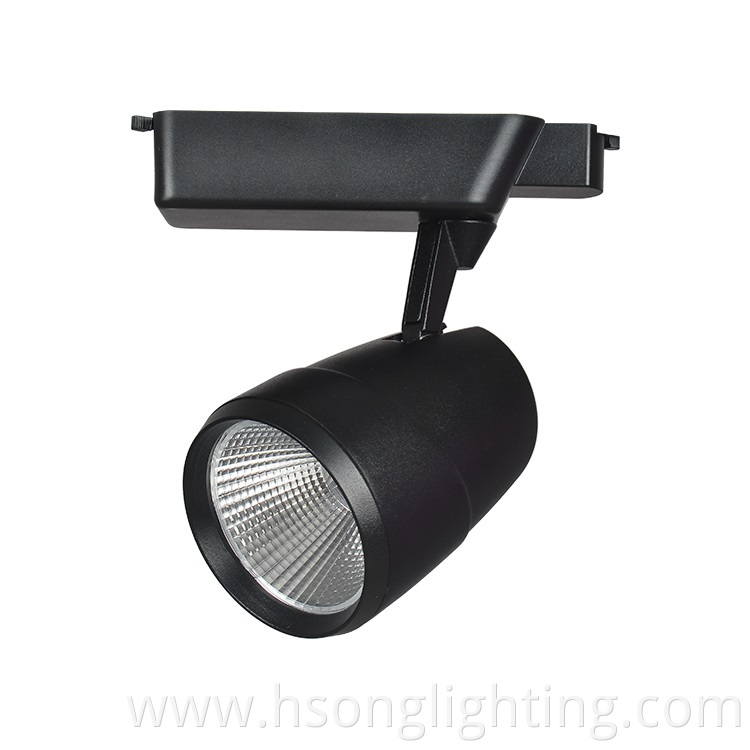 New style anti glare led track spot light CRI90 30W 3/4 wire track lighting track for house ceiling